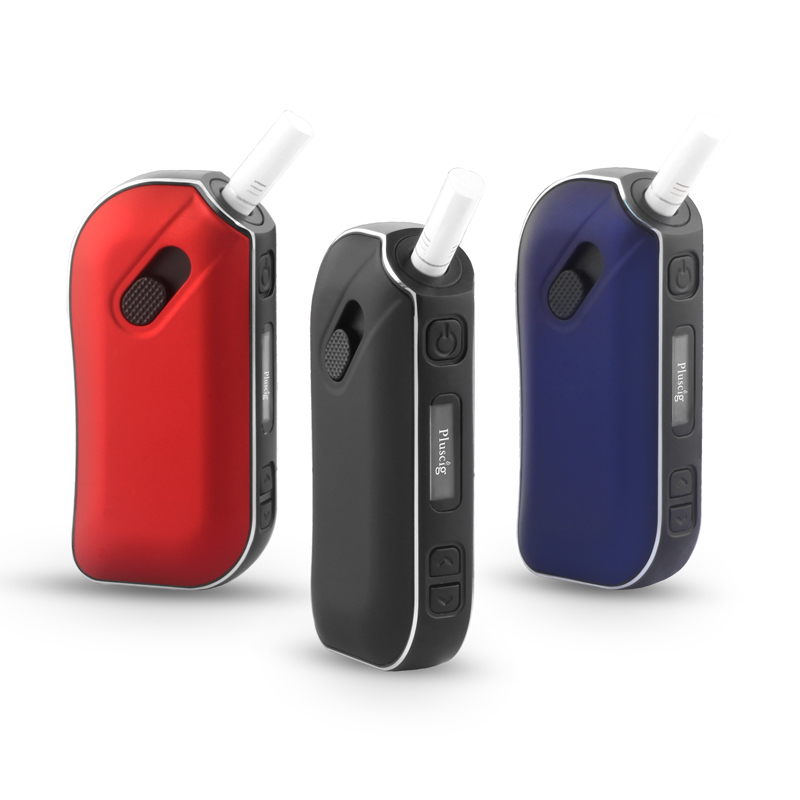 Pluscig P2 opvarmning elektronisk cigaret tør urtefordamper sundhedsrygningsenhed