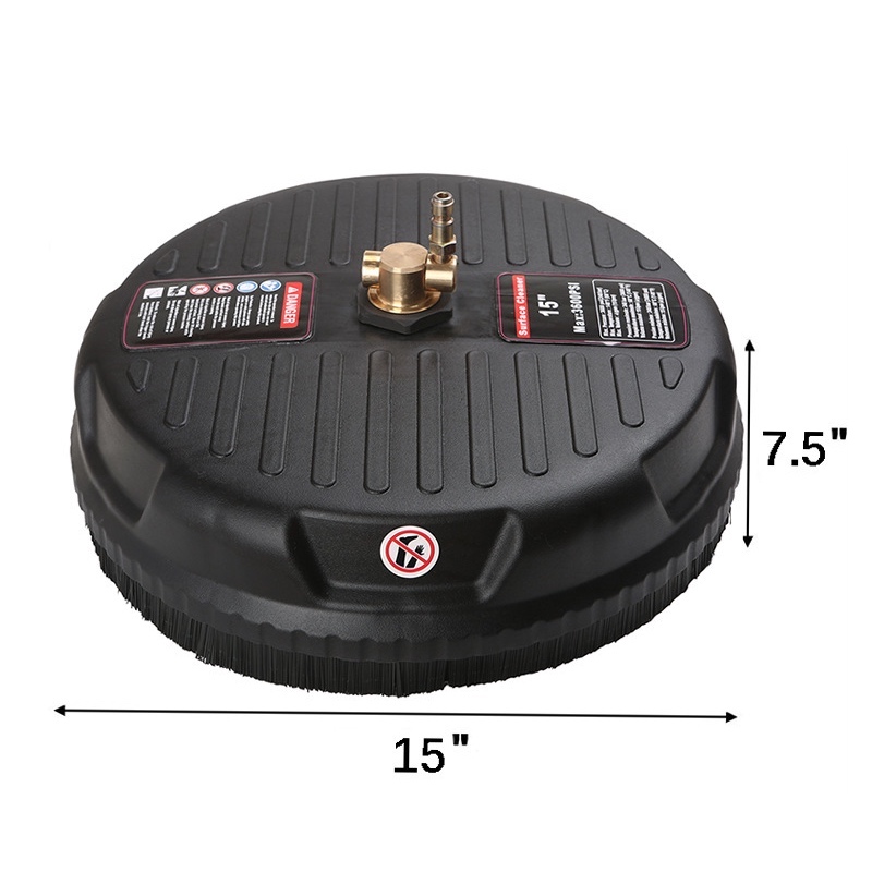 vedhæftning af rengøringsmiddel til overfladevaskemaskine med 1\/4 lynstik