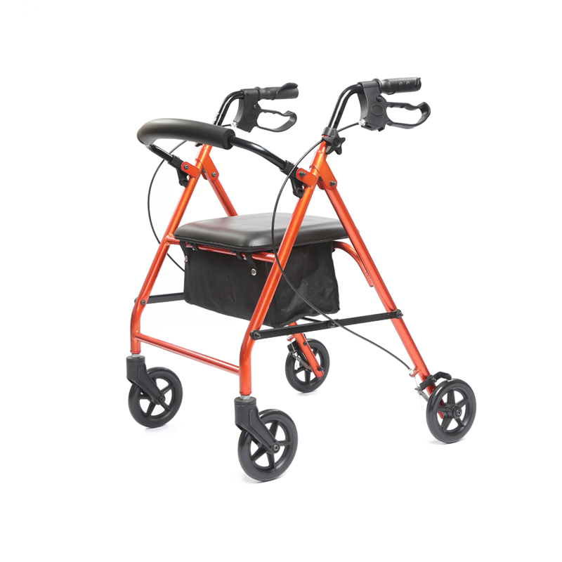 Ruller af aluminium 4-hjul, Rolling walker