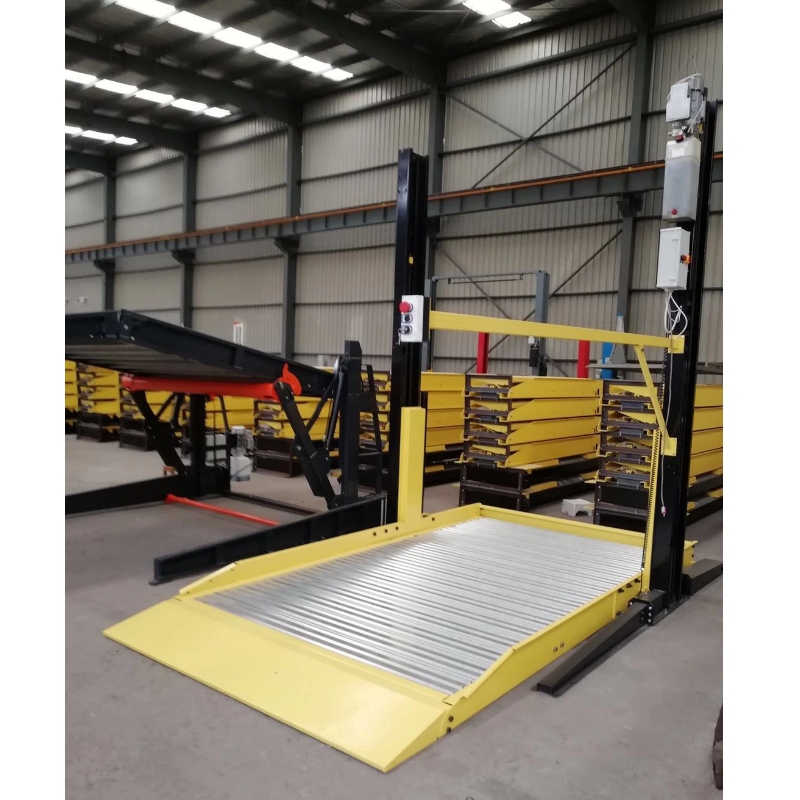 Fælles kolonner To Post Hydraulisk bil Parkeringselevator til husholdningsanlæg