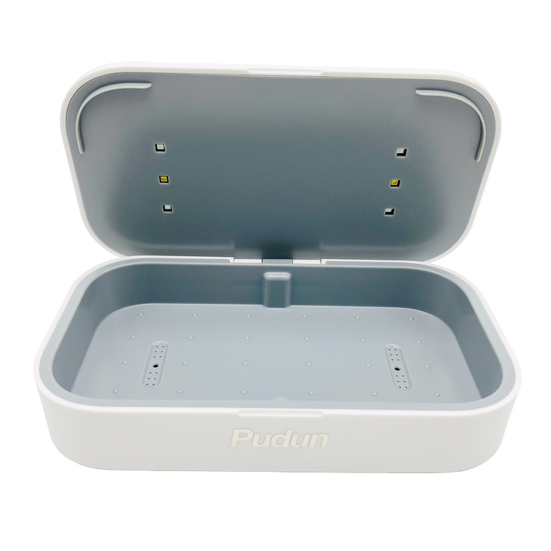 SW1 Multifunktionel mobiltelefonsterilisatormaske dobbelt UV-ultraviolet sterilisationsboks trådløs hurtigopladning