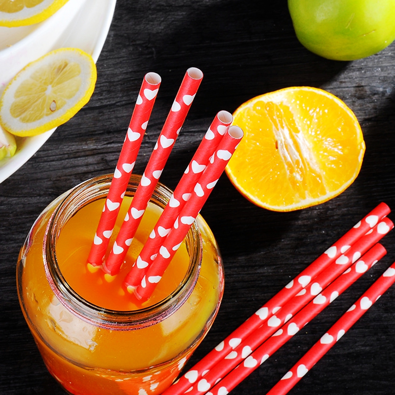 Elsker papir sugerør