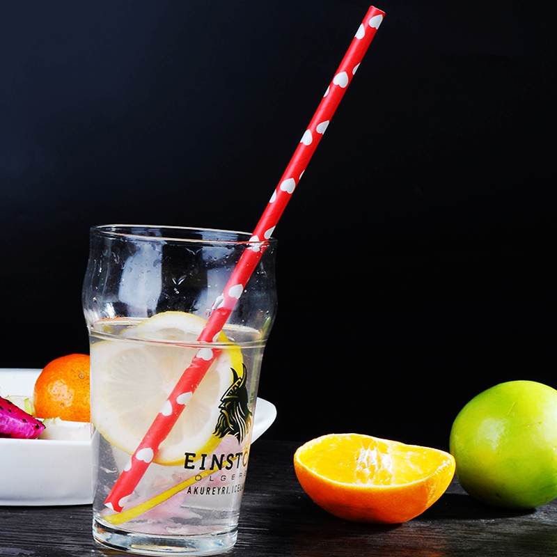 Elsker papir sugerør