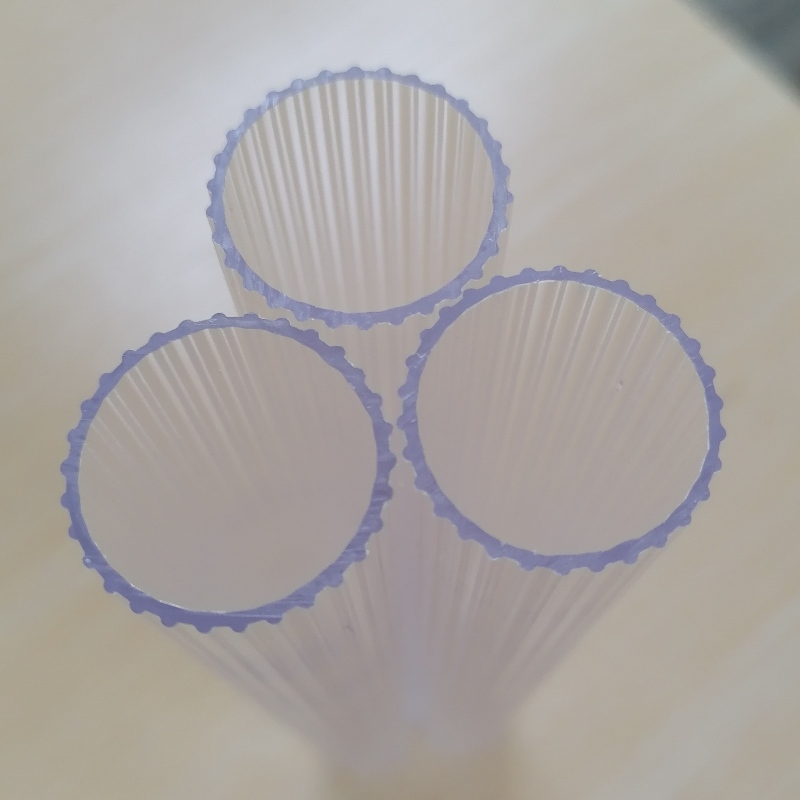 Dual-Color Co-ekstrudering Polycarbonate ekstrudering lampeskærm Clear LED Lighting Cover Profiler