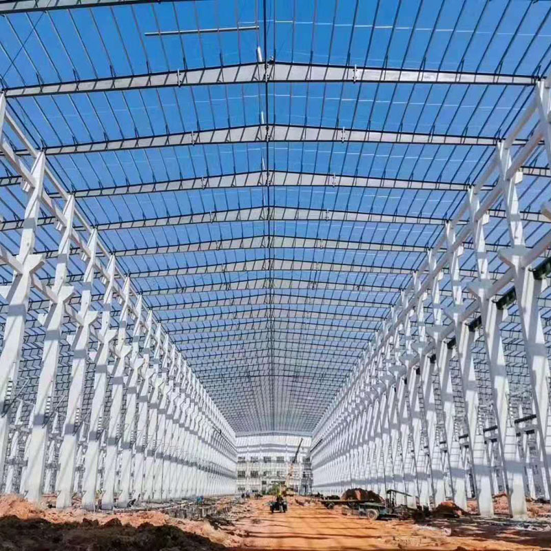 Engros tilpasset industrielt stålkonstruktionsserie Bygningsværksted Lager