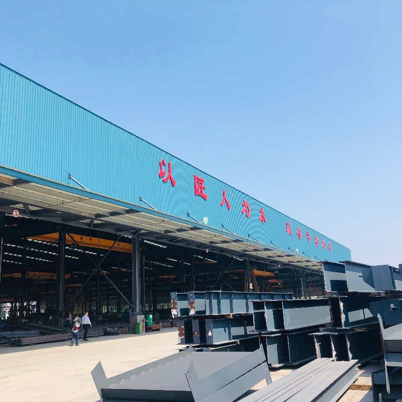 China Steel Structure Factory Rammed Commercial Office Building, Strukturel Steel Truss Prepræfab Construction with tegning