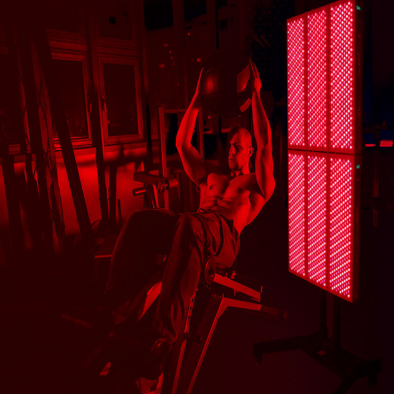 2020 Ny FDA Full Body Therapy med rødt lys hjemme RD1500 * 6 Plus - Mere kraftfuld, LED-lysterapi til fitness - Infrarød enhed af medicinsk kvalitet