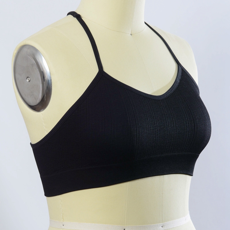 GA-5330 Plus Størrelse Tattoo Mesh Racerback Bralette