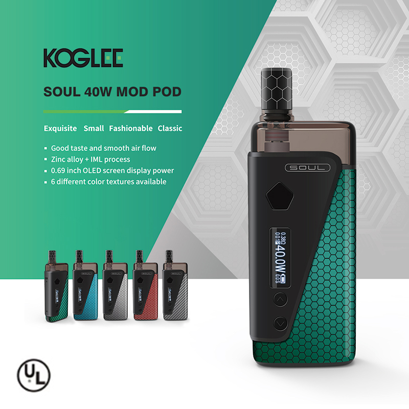 SOUL40W elektronisk cigaret