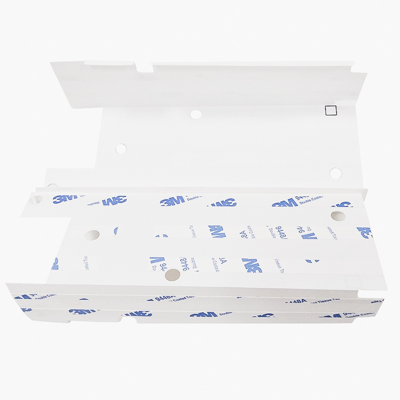 Ny hvid isoleringspakning ge-fr1 isoleringsark flammehæmmende pc-isoleringsark kan være udstanset behandlingsstøbning