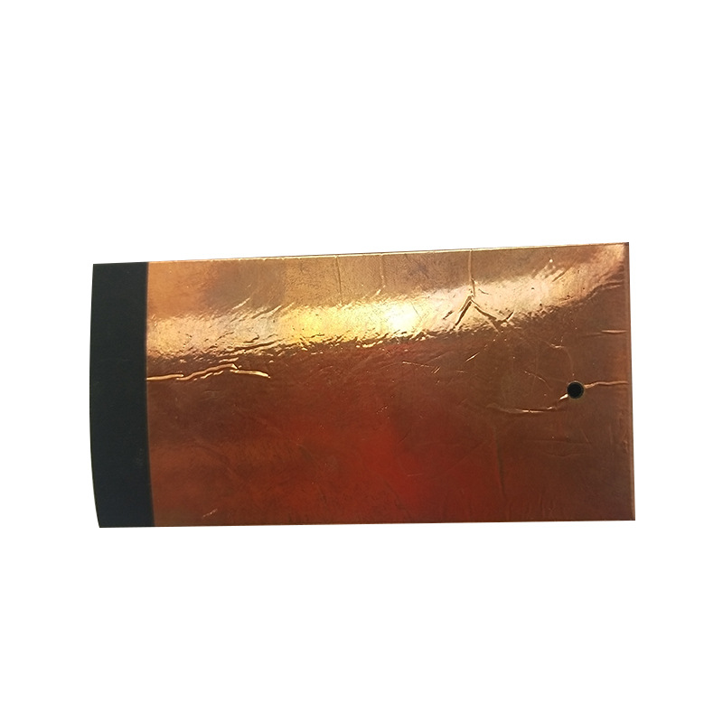 Afskærmningsmateriale kobberfolie høj temperaturbestandig guld kobberfolie strømforsyning elektroniske kobberfolie færdige produkter kan behandles og tilpasses