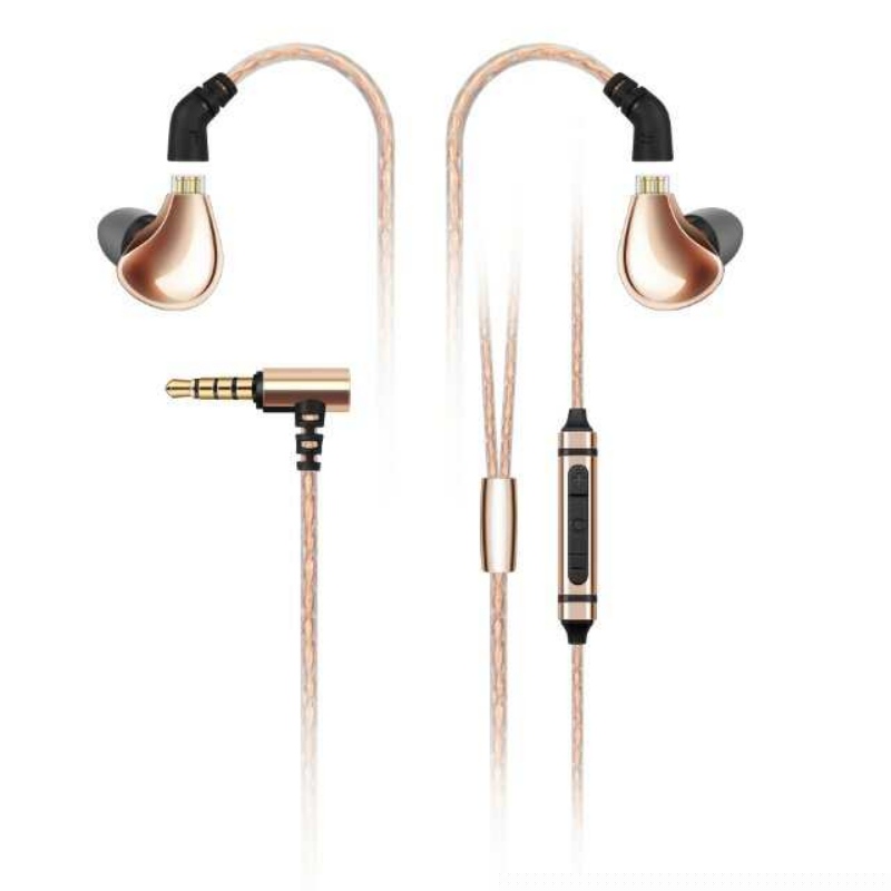 HIFI Bass In Ear Monitor Hybrid teknologi Jordtelefoner Støj Annullering af øre Sport Heathrons