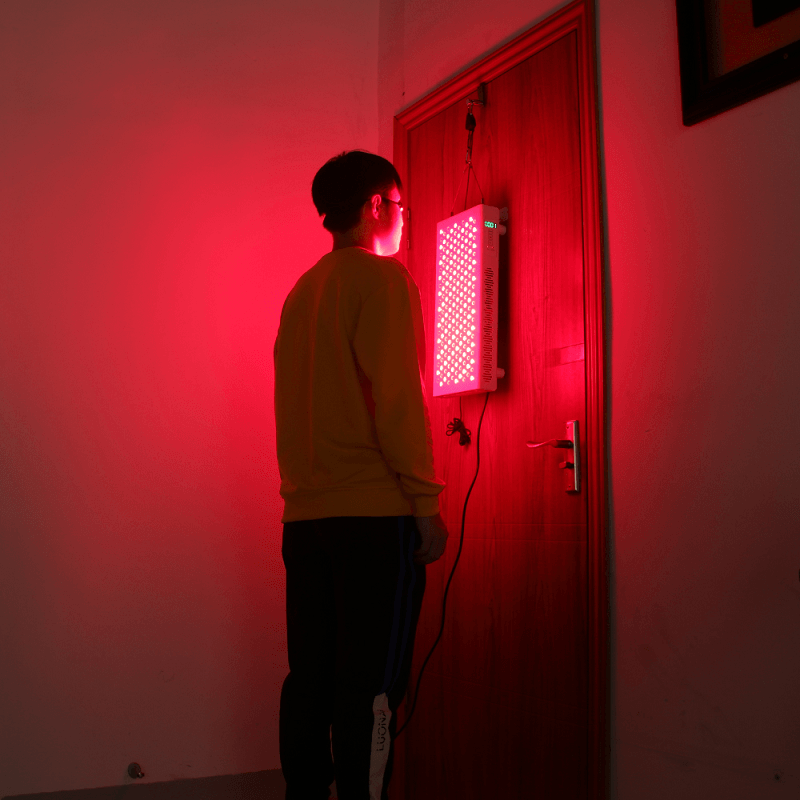 Derhjemme Brug lodrette hængende infrarøde lysterapipaneler 660nm FDA RD1000 Professionelle enheder af medicinsk kvalitet