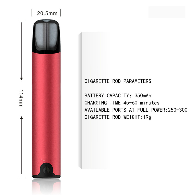 2020 Nyt bærbart pod-system starter kit super vapor e-cig e cigaretter sikker 2 ml forstøver pen