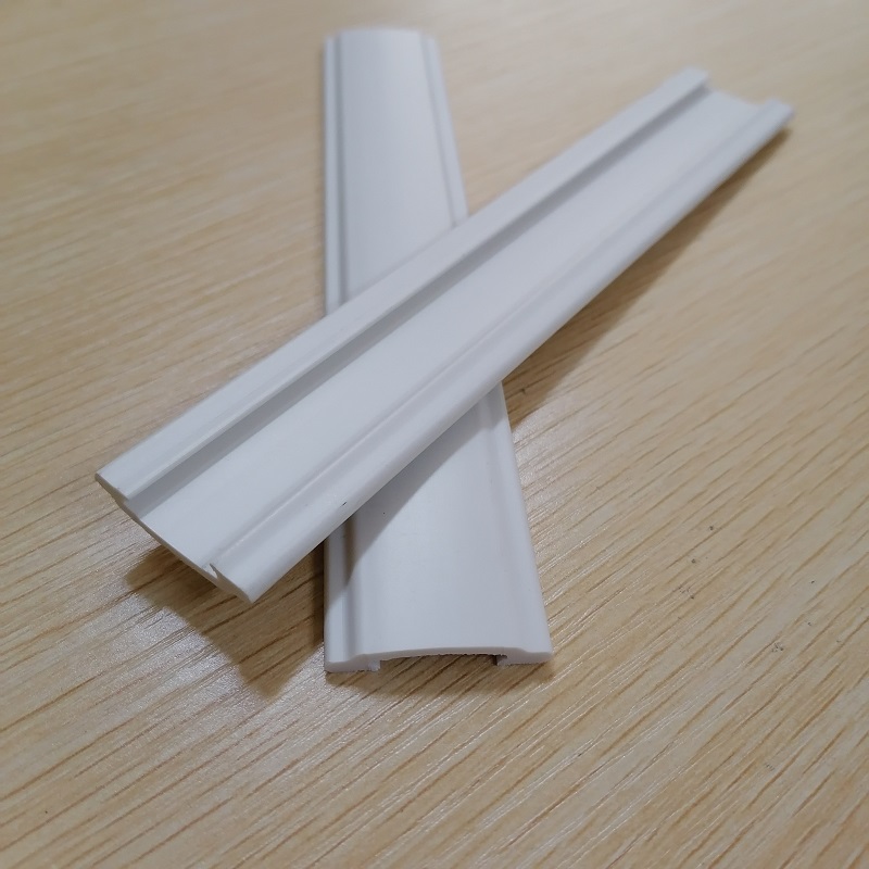 høj kvalitet flammehæmmende pvc u kanalprofil ekstrudering til vinduesgardiner