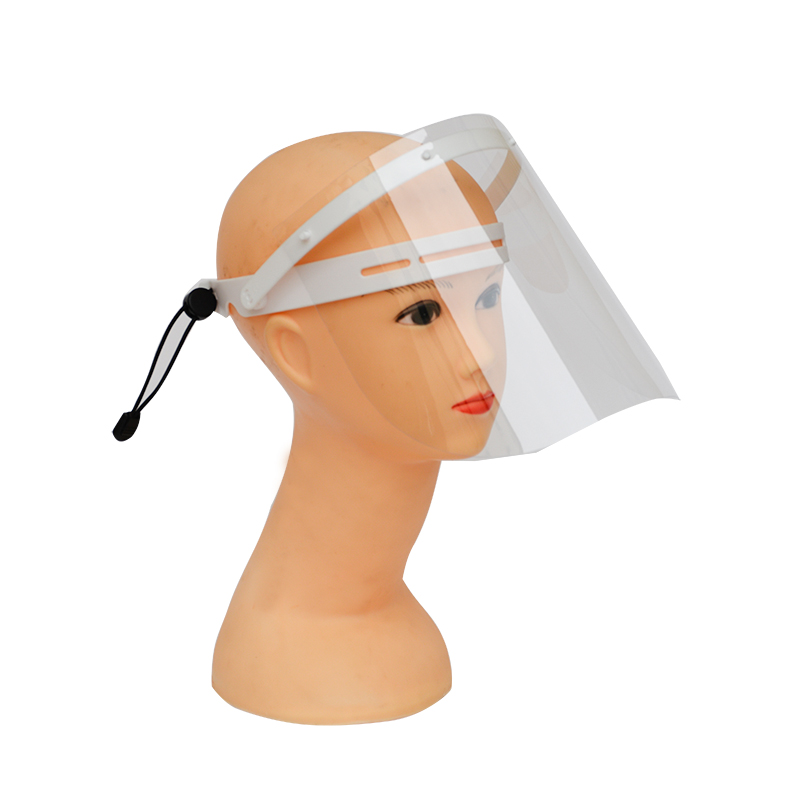 Klar, justerbar sikkerhed, plastik, antifog, øjenbeskyttelse, ansigtsskærm