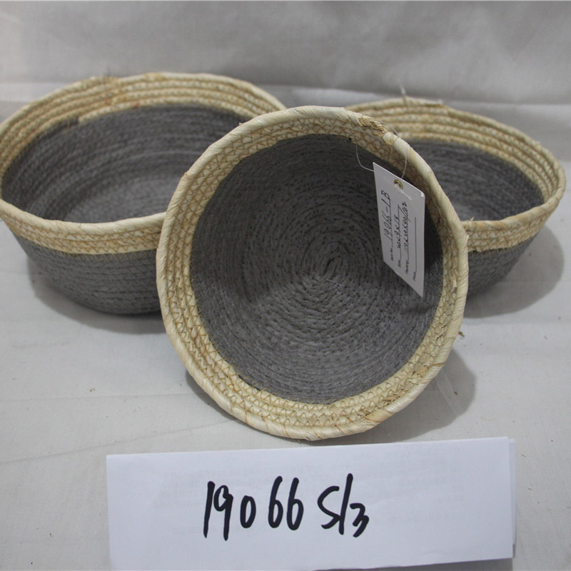 Plast Rattan Tøjvask Opbevaringskurv Børn Legetøj Organizer Stor Vask Beskidt Tøjkurv Hjem Diverse Opbevaring Tønde