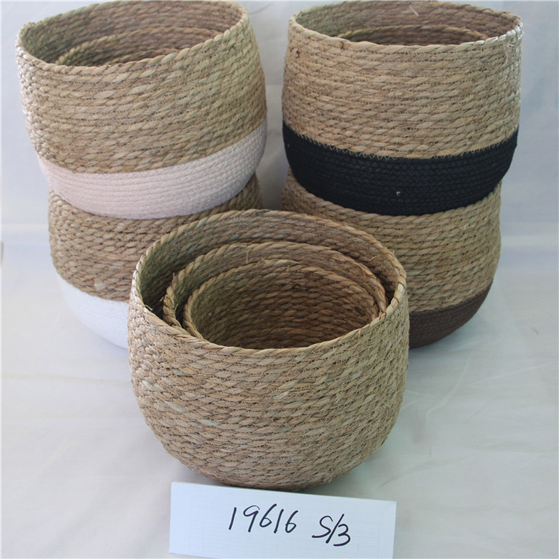 Basser til træhåndværk Sundries Box Gave Bottle Storage Bins Flower Plantning Pots til hjemmeindretning