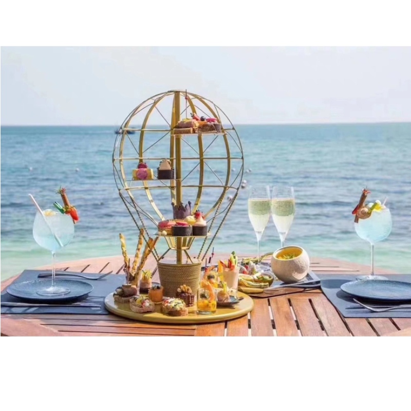 Trelags frugttallerkenkage står frugt dessert grøntsagslager