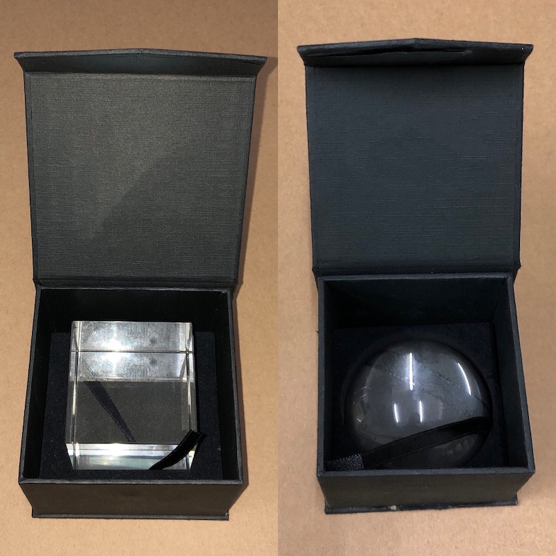 Gavekooks til kompakte spejle, papirboks til bilnøgler