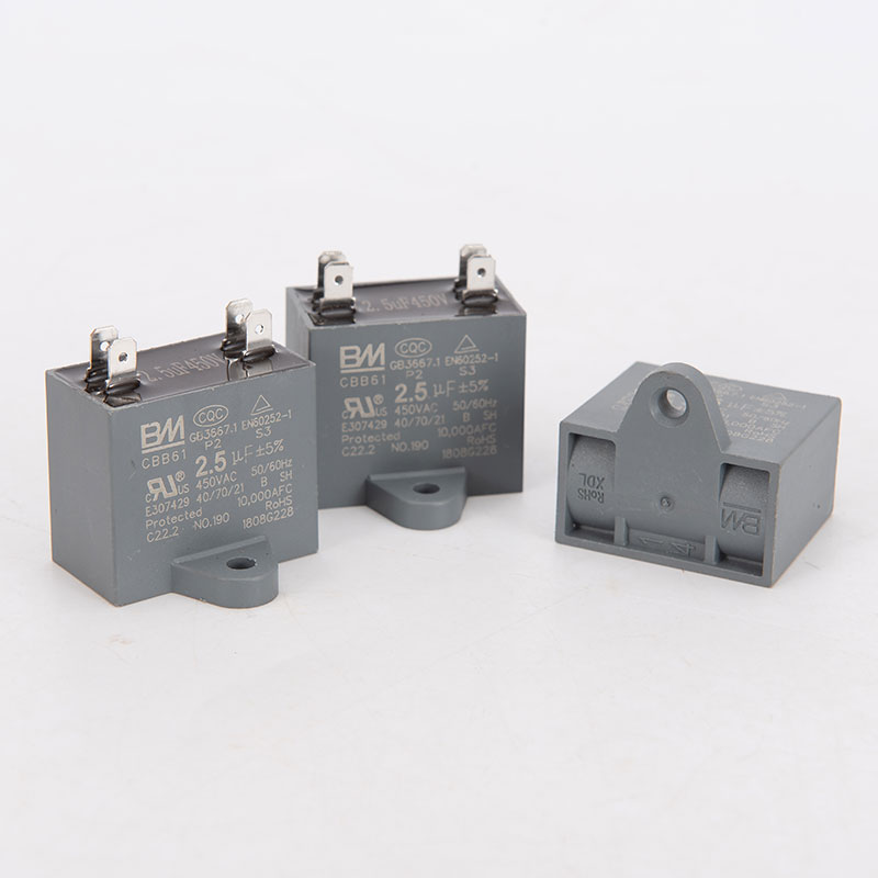 Fabriks- og brugerindstilling CBB61 Air Conditioning Fan Capacitor