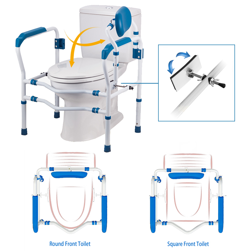 Toilet sikkerhed gelænder