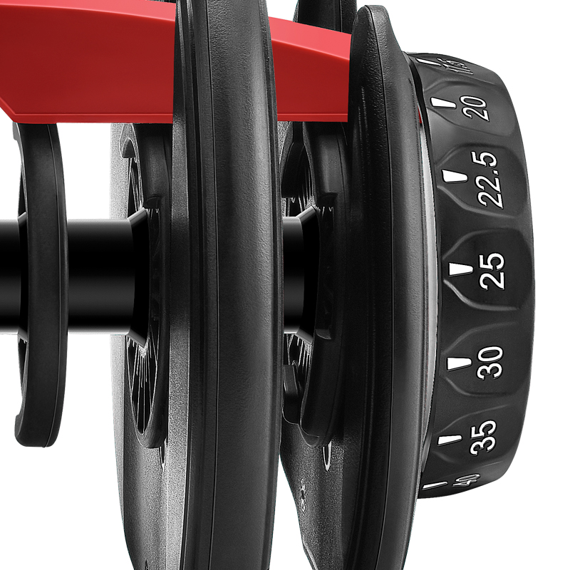 Selectable Weight Home Gym Fitness Equipment Justerbar Dumbble