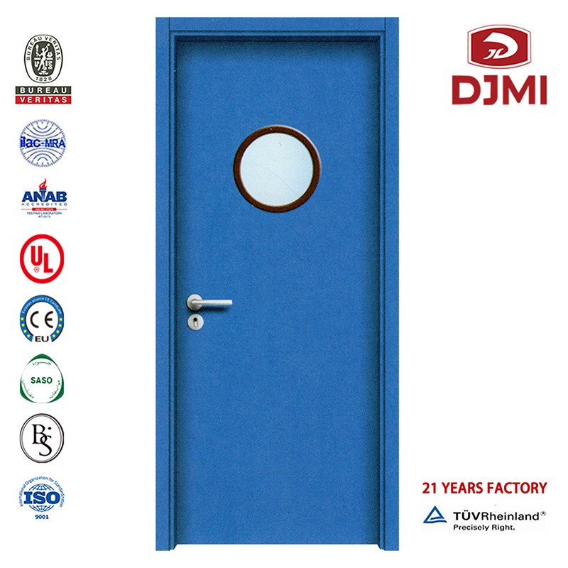 Nye indstillinger Simpel design Træhospitalproducent Interiør Hpl-dør Kinesisk fabrik Træindretning Dobbelt hospital Hpl-dør Høj kvalitet Komposit Beredskabsafdeling Designskoldøre