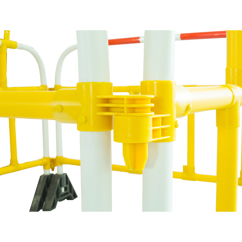 Plastic Crowd control barriere omkostninger pvc rør barrikadeproducent 1,5 m trafik kontrol barrierer i bestanden fra Kina