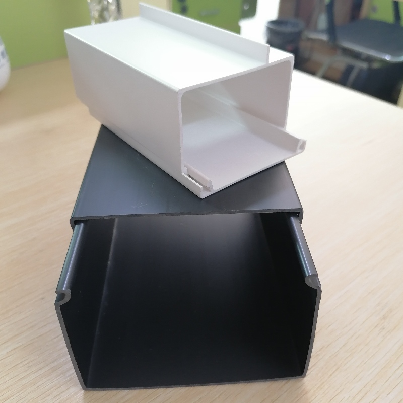 professionel brugerdefineret PVC kabel Concealer Raceway PVC kabel trunking wire arrangør til styring af rod af wire