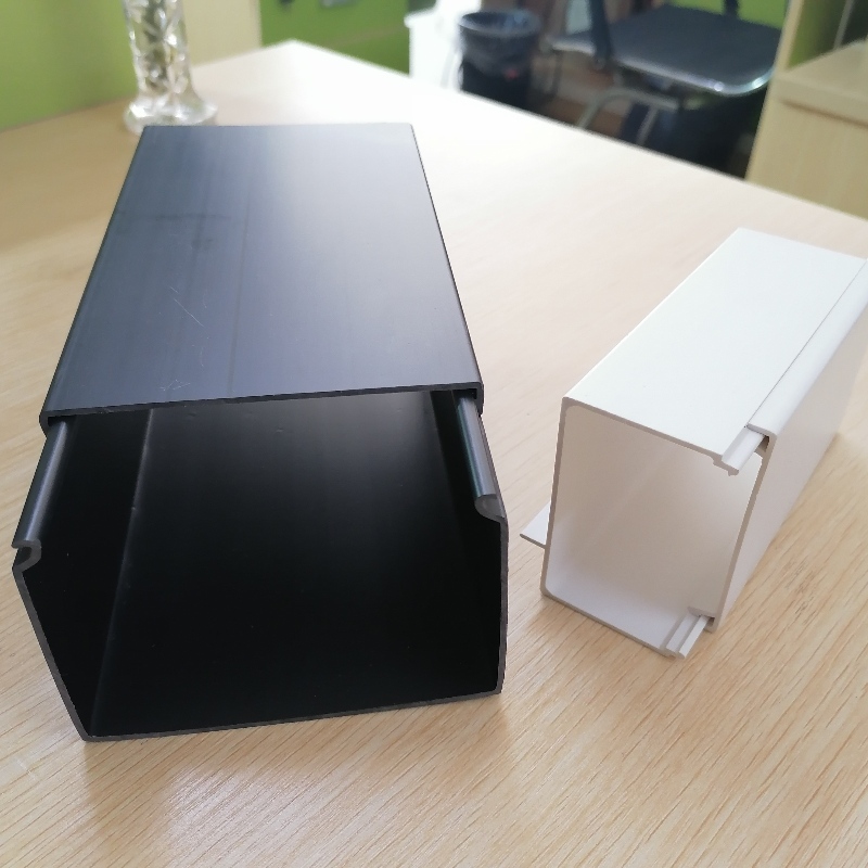 professionel brugerdefineret PVC kabel Concealer Raceway PVC kabel trunking wire arrangør til styring af rod af wire