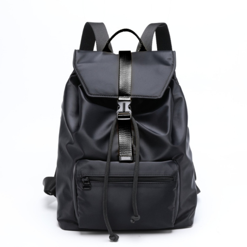 Ny afslappet klud i ensfarvet mode, velegnet til teenagere og piger, med mikrofiber ensfarvet rejserygsæk