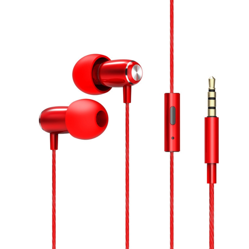 Nyt design støjreducerende øretelefoner kablet søvn øretelefon