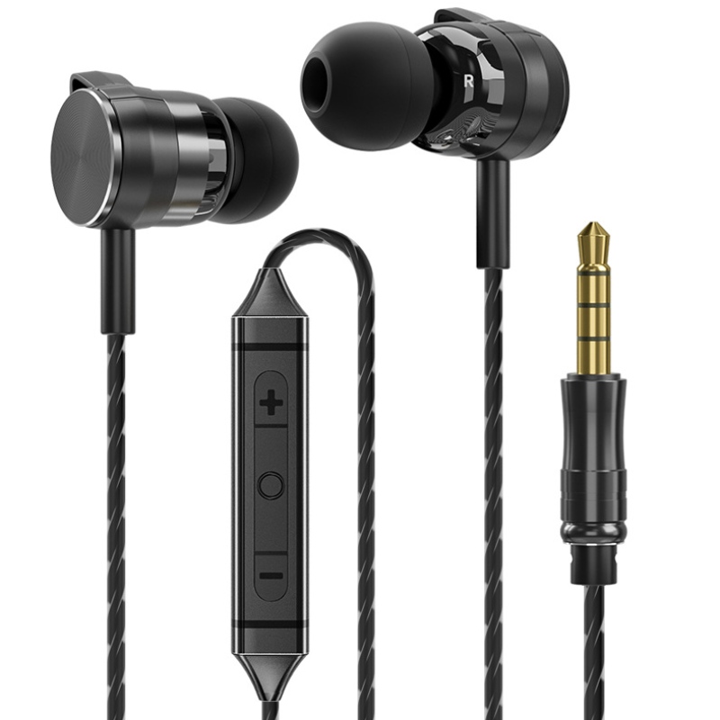 Tilpasset print logo på produkt og pakke være tilgængelig engros Kina leverandører hot salg metal øretelefon