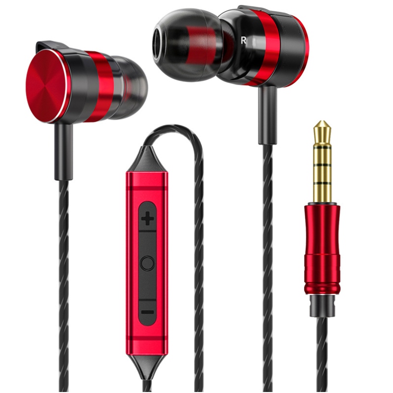 Tilpasset print logo på produkt og pakke være tilgængelig engros Kina leverandører hot salg metal øretelefon