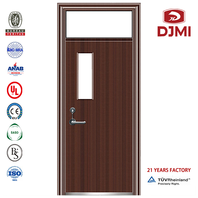 Brandvurderet dobbeltbladet indvendigt udvendige ståldøre Kinesisk fabrik 2 timers døre Enkelt dobbelt sving Intet vindue klassificeret til bygningsskole Brandsikkert ståldør Højkvalitets bevisfarve 1,2 mm Tykkelse Brandstål Træ ...