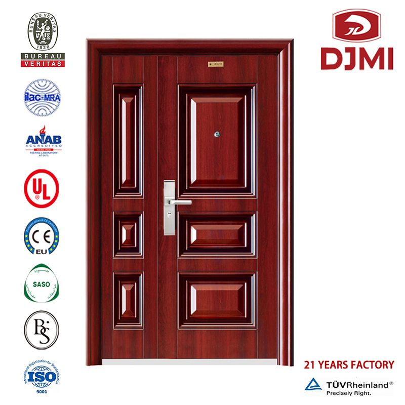 Multifunktionel Puertas De Hierro Residencial American Panel Nigeria Eksterior 2015 Ny Model Steel Door Made in China Professionel Embosset Design Entrance Doors Steel Doors Security