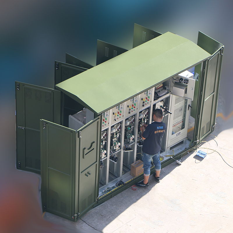 RING HOVEDENHED HV udendørs SF6 gasisolerede koblingspaneler