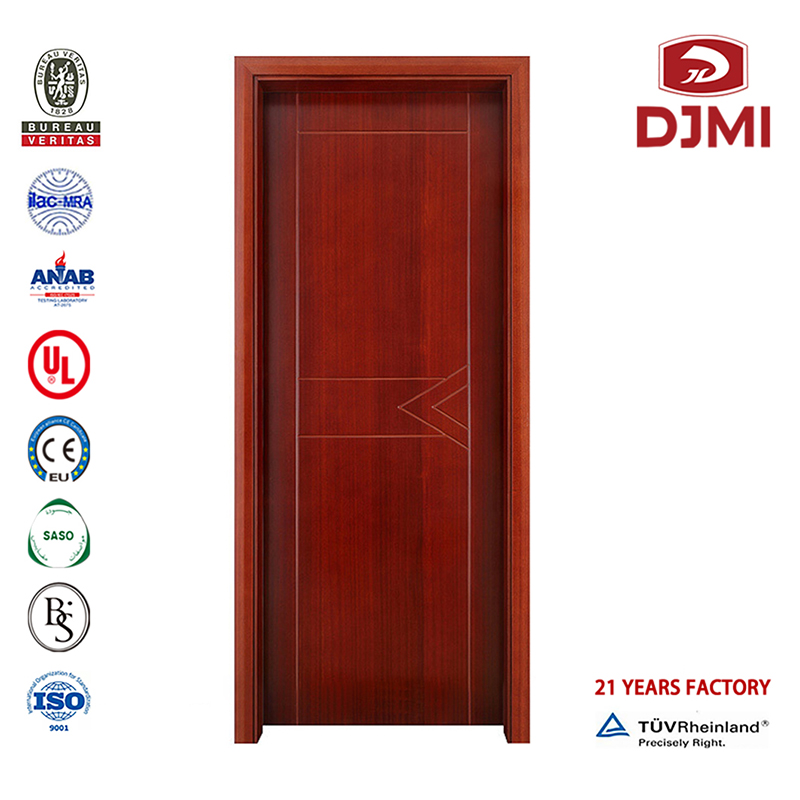 Billig Double Flush 3Hrs Rated Hotel Fire Door Factory Chinese Factory Timber Hotel Indendørs Flush Steel Fire Brand Nominel Safety Wooden Brandsikker dør Tilpas Panic Push Bar Metal Exit Fire Door Hotel Dør