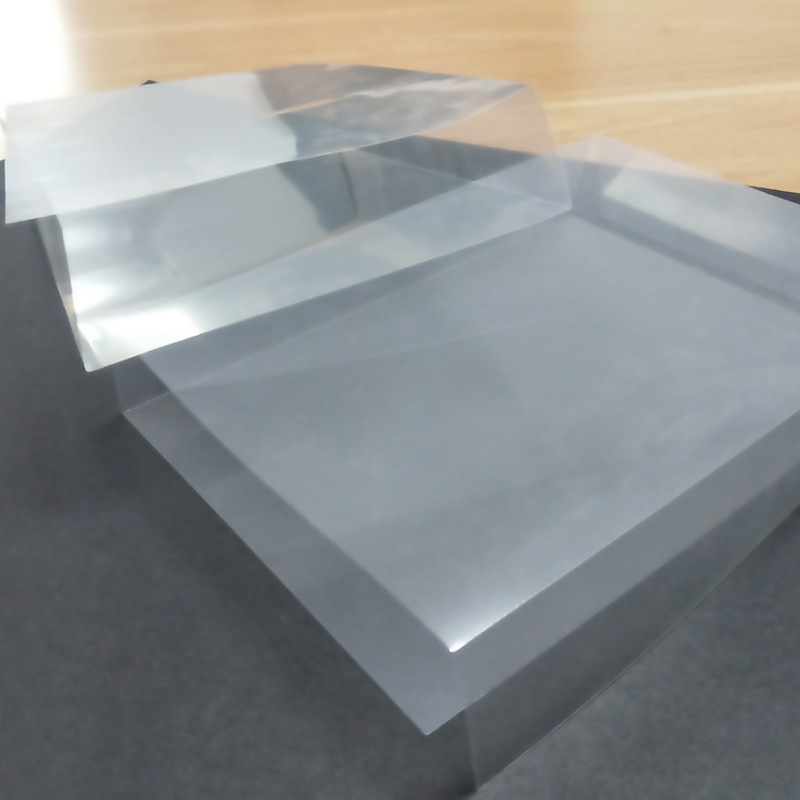 Stor forsyning af isolerende ark, flammehæmmende PET-isolerende ark, gennemsigtige celleindpakningsfilm kan være skårne