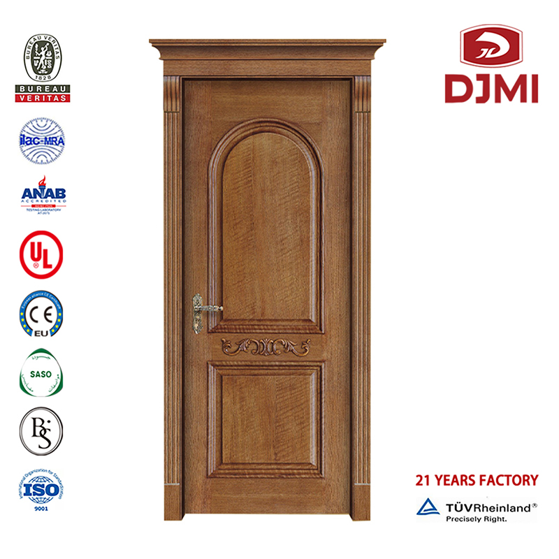 Double Doors Solid Wood High Quality Classic Engraved Internal Door Wooden New Opsætning Hoved Entrance Solid Døre Grain Design Wood Panel Dør Pris Kinesisk Fabrik Automatisk Cutting Machine Lukøje Wood High Quality Door Design