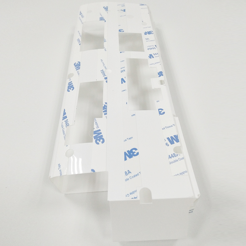 Ny hvid isolerende pakning GE-FR1 Isolerende ark Flammehæmmende PC Isolerende ark kan dømmes