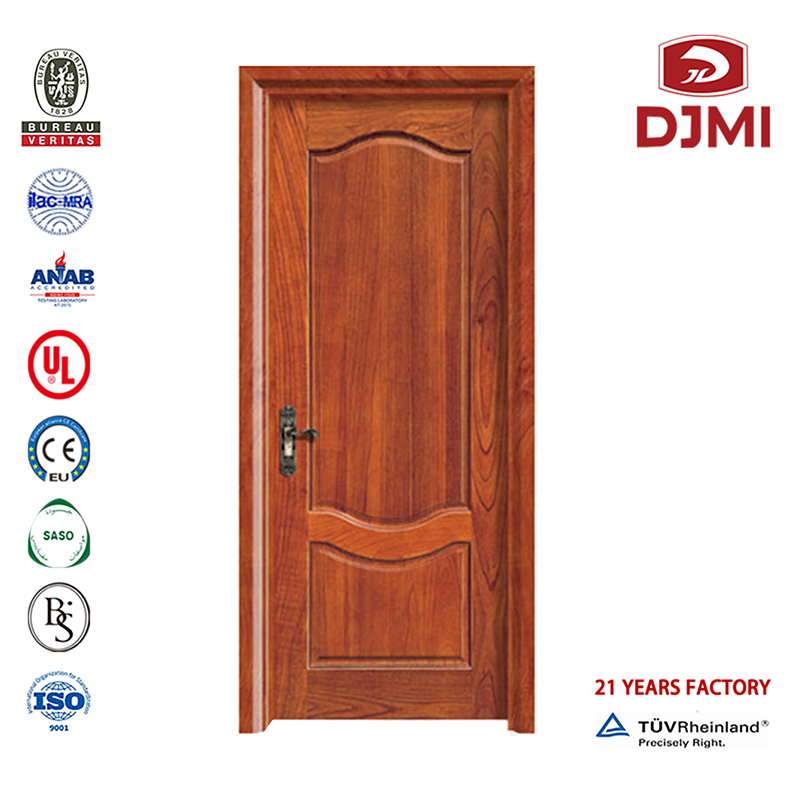 Billigt trærum 4 Hud Infinerende Mdf Panel Fir Wood Door Tilpasset Sublimation Wood Door Wood Panel-Door-design Panel Dør Nye indstillinger Paneled Solid Caring Steel Wood Panel Door