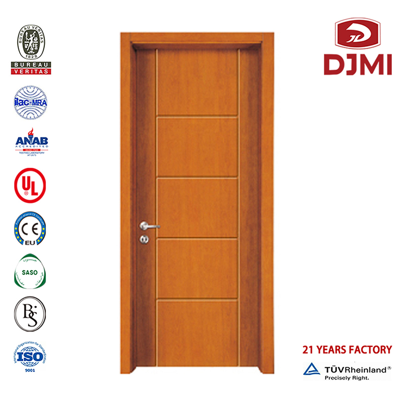 Nye indstillinger Paneled Solid Caring Stål Skov Sikkerhedspanelets dør Billig Wood Room 4 Hud Infelling Mdf Panel Fir Wood Door Tilpasset Sublimation Wooden Door-Panel-design Panel Døre