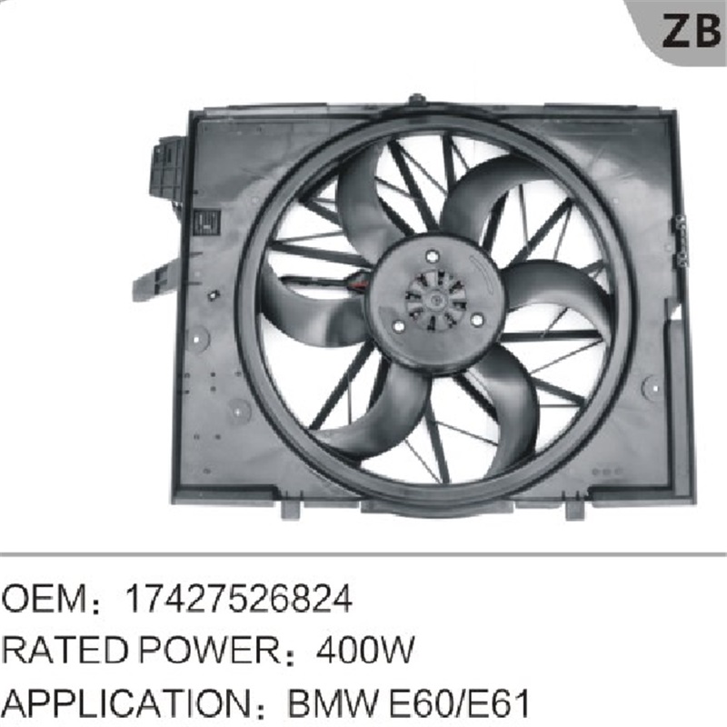 Auto Parts Cooling Fan for E60 OEM 35; 17427526824
