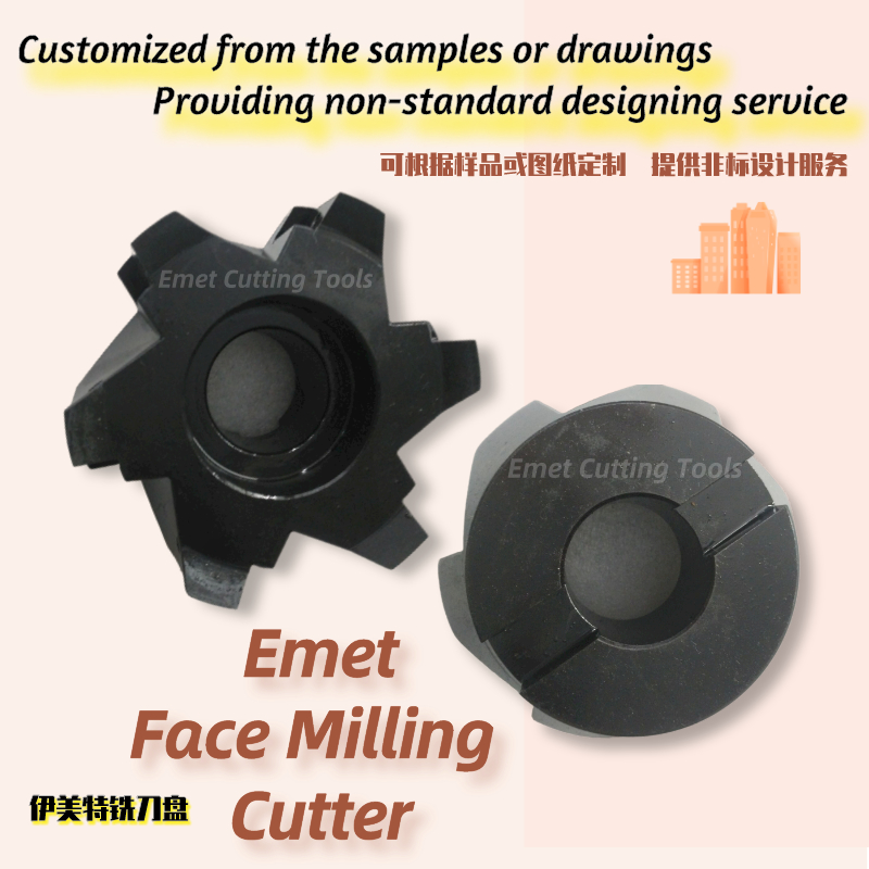 Emet Face Millioning Cutter / Cylindrisk Milling Cutter / Side Million Cutter