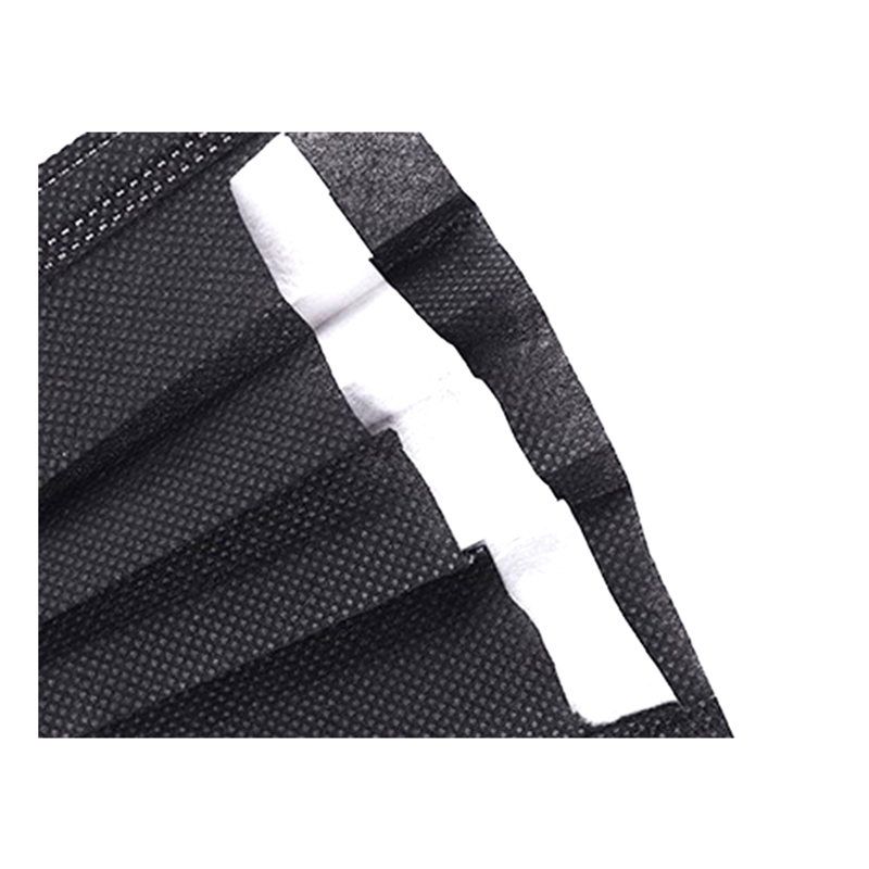 3-lagsansigtsmaske, engangsmaske, ikke-medicinsk maske, HD-01Black-2sort