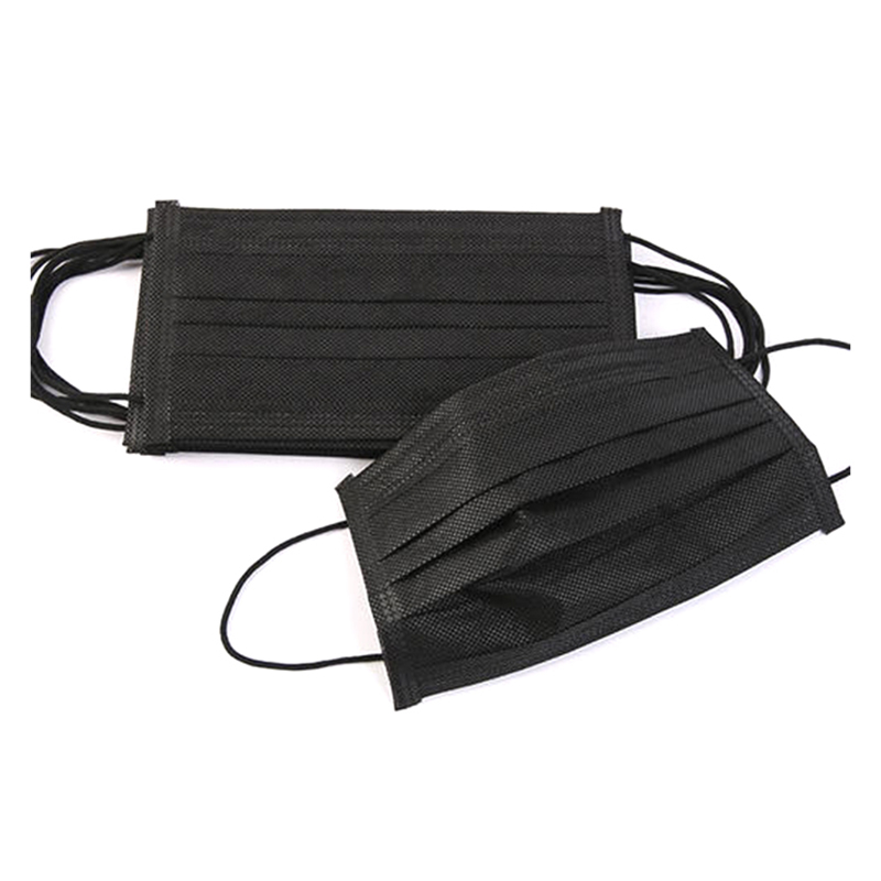 3-lagsansigtsmaske, engangsmaske, ikke-medicinsk maske, HD-01Black-2sort