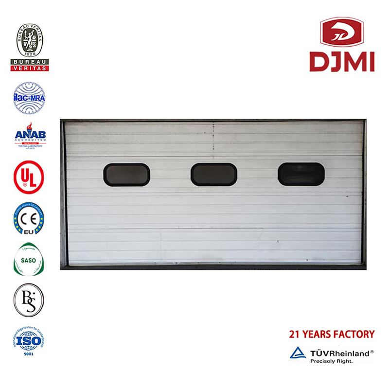 New Design Double Layer Slat Aluminum Roller Metal Building Garage Doors Sectional Doors Brand New Factory Price Aluminum Roller Home Door Overhead Garage Hot Selling Best Aluminum Doors Quality Garage Doors