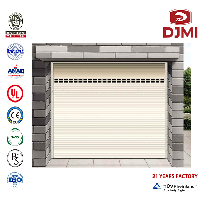 New Design Moderne Døre Brand Garage Oversead Dør Brand Nye Billige Døre Single 16X8 Garage Door Hot Selling Eletric Roll Up To Doors White Garage Door